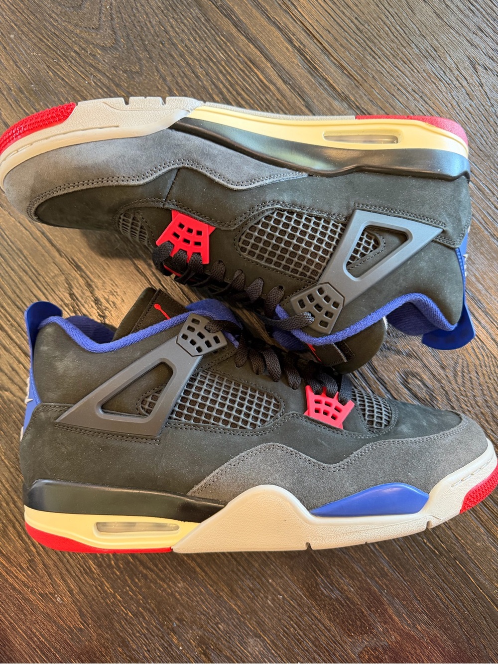 Jordan 4 Retro "Rare Air" Men's Shoes Black/Fire Red men’s size 13
